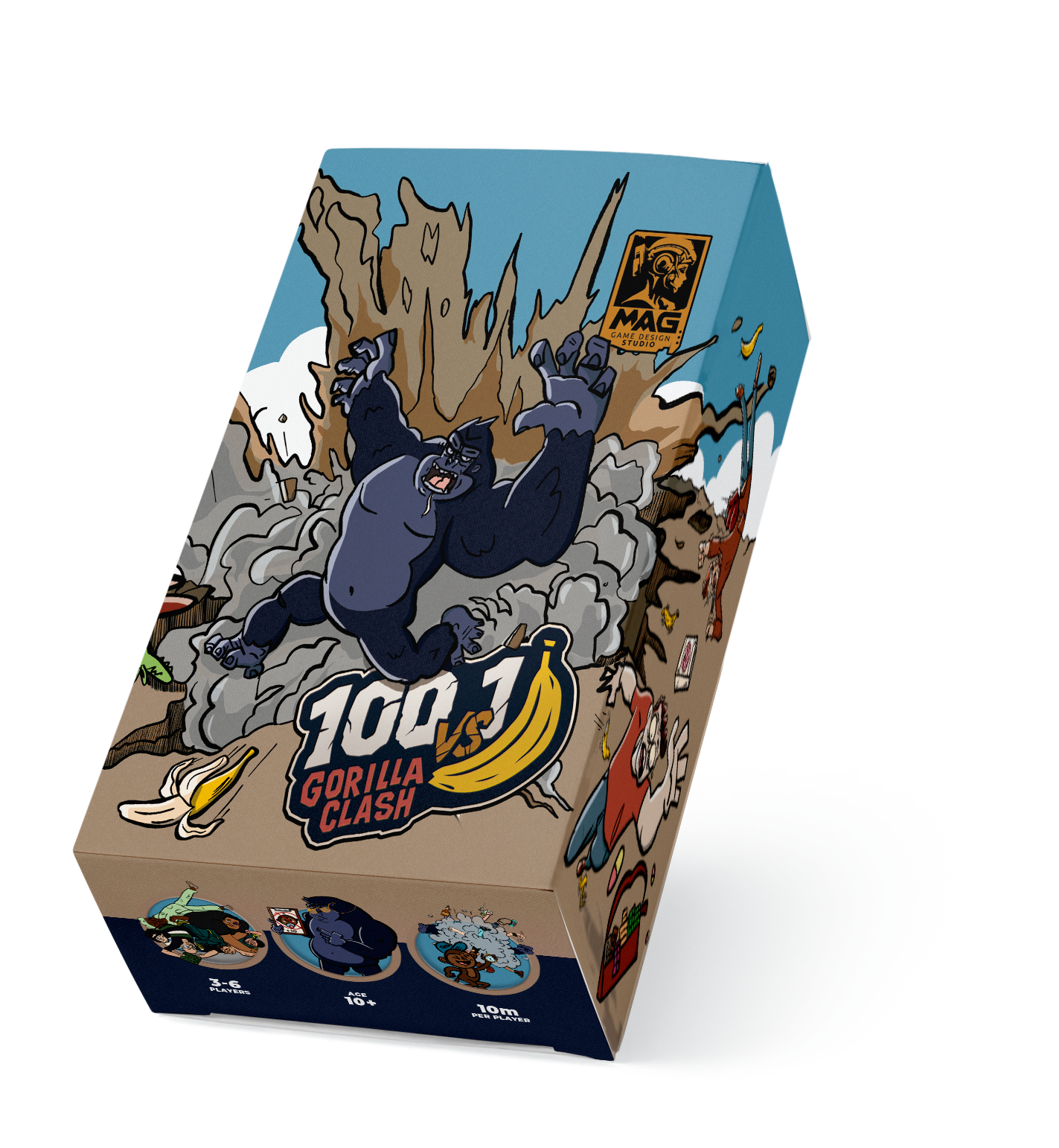 Gorilla Clash — box art